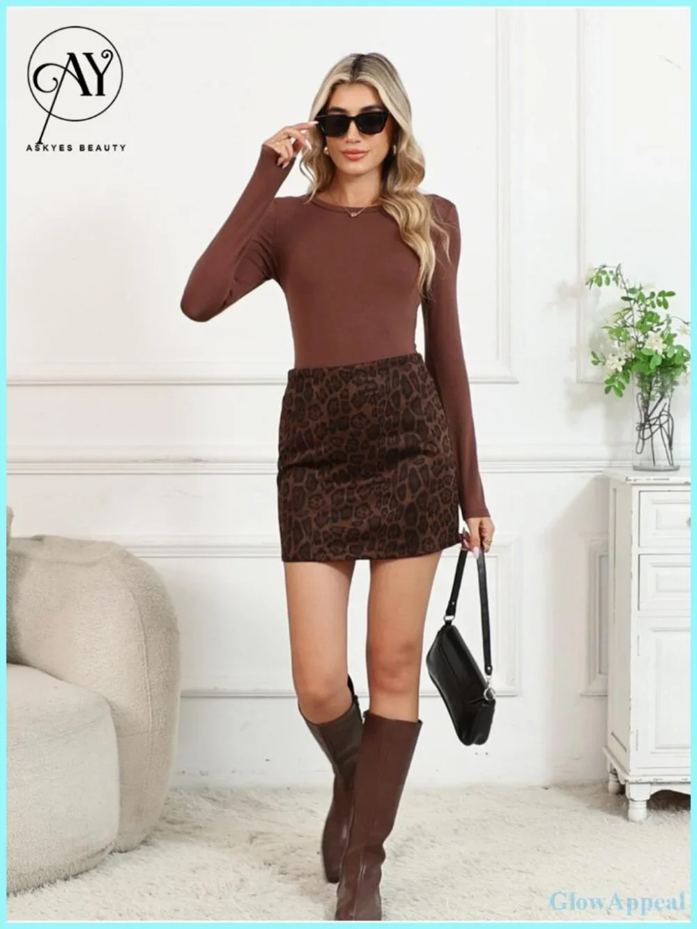 Mock Turtleneck Long Sleeve Bodysuit Slimming Rayon Spandex